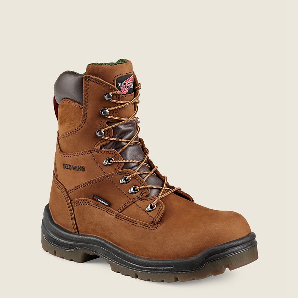 Red Wing Safety Boots King Toe® - 8-Inch Waterproof Toe - Brune - Herre 8327-UPDYR